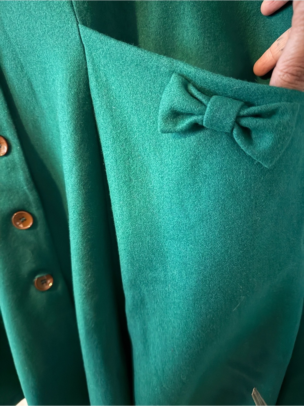 ModCloth x Collectif When Autumn Leaves Are Falling From The Tree Hooded Coat 24 - Picture 7 of 9
